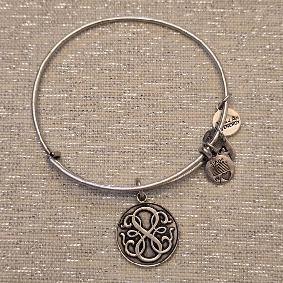 Alex and Ani Jewelry - Alex and Ani Infinity Silver Charm Bracelet